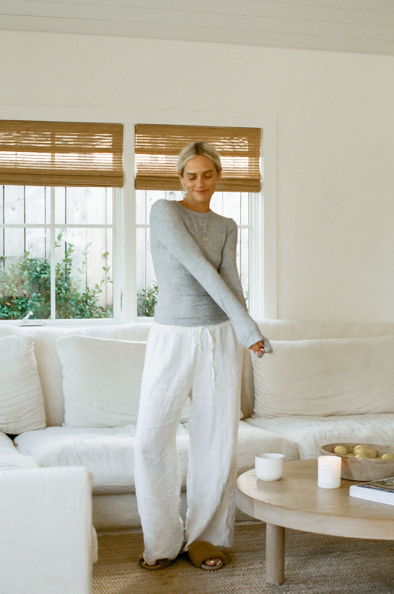 Laguna Layer Ribbed Long Sleeve Basic Top