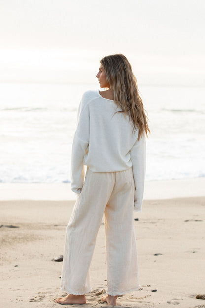 Luca Lined Linen Pants