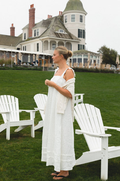 Newport Linen Maxi Dress